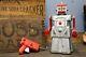 Vintage 1959 Ideal Toys Robert The Robot Plastic Remote Control Space Toy