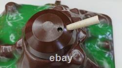 Vintage 1960 Bandai Japan B/O Missile Launching Control Line Jet Playset MIB -FS