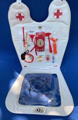 Vintage 1960 Hasbro Space Medical Kit Astronaut Atomic Toy Doctor Unused In Pack