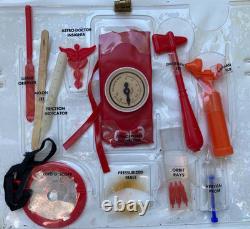 Vintage 1960 Hasbro Space Medical Kit Astronaut Atomic Toy Doctor Unused In Pack