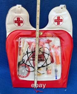 Vintage 1960 Hasbro Space Medical Kit Astronaut Atomic Toy Doctor Unused In Pack