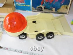 Vintage 1960's Captain Robo Space Transporter with Docking Station No 825 Japan