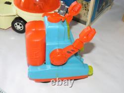 Vintage 1960's Captain Robo Space Transporter with Docking Station No 825 Japan