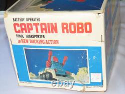 Vintage 1960's Captain Robo Space Transporter with Docking Station No 825 Japan