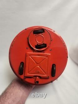 Vintage 1960's Cragstan KO Yoshiya Flying Saucer Battery Operated Tin Toy WORKS
