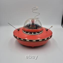 Vintage 1960's Cragstan KO Yoshiya Space Flying Saucer Non Working