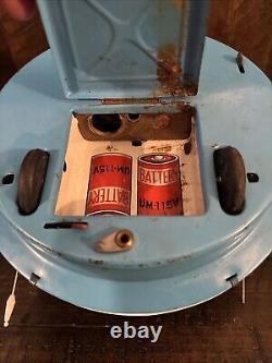 Vintage 1960's Cragstan KO Yoshiya Space Patrol 3 Flying Saucer Battery Operated