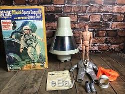 Vintage 1960's Hasbro 12 Gi Joe Official Space Capsule & Figure Suit Hasbro Box