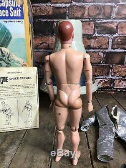 Vintage 1960's Hasbro 12 Gi Joe Official Space Capsule & Figure Suit Hasbro Box