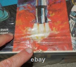 Vintage 1960's Hasbro Astro-Sound Rocket Talking Space Toy #5800, Original Cello