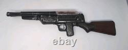 Vintage 1960's Horikawa Japan SH Tin Litho Toy Space Rifle H-1002 For Repair