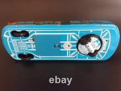 Vintage 1960's Hungarian Tin Litho Space Toy Works with original box/paper