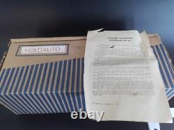 Vintage 1960's Hungarian Tin Litho Space Toy Works with original box/paper