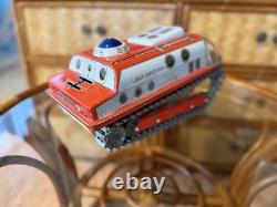 Vintage 1960's Masudaya Japan Space Lunar Expedition Tin Toy Working