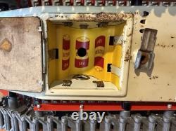 Vintage 1960's Masudaya Japan Space Lunar Expedition Tin Toy Working