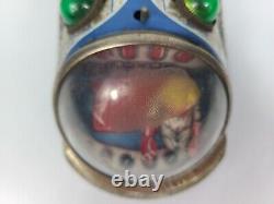 Vintage 1960's Rare Toy USAF Gemini X-5 Space Ship Tin Toy