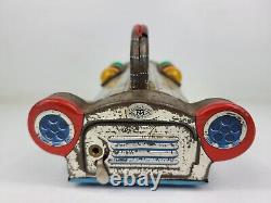 Vintage 1960's Rare Toy USAF Gemini X-5 Space Ship Tin Toy