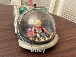 Vintage 1960's Rare Toy USAF Gemini X-5 Space Ship Tin Toy, READ Description