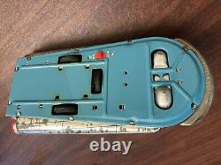 Vintage 1960's Rare Toy USAF Gemini X-5 Space Ship Tin Toy, READ Description