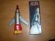 Vintage 1960's Solar X Litho Tin Space Rocket in Box, Works