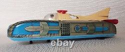 Vintage 1960s Battery Op Tin Toy Space Car Interkozmosz/interkosmos Hungary