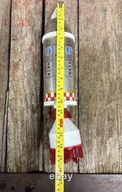 Vintage 1960s Battery-op Daiya Japan NASA Docking Rocket Space Toy in Box