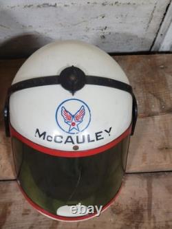 Vintage 1960s Col. McCauley Space Astronaut Helmet Ideal Toy Original Box USA