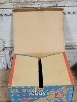 Vintage 1960s Col. McCauley Space Astronaut Helmet Ideal Toy Original Box USA