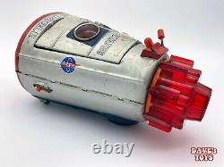 Vintage 1960s Horikawa NASA SPACE CAPSULE Tin Litho Battery Operated Toy