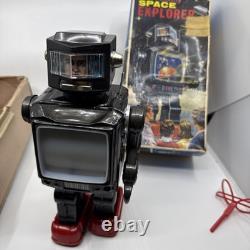 Vintage 1960s Horikawa Space Explorer 12 Tin Robot Toy Complete Withbox Japan