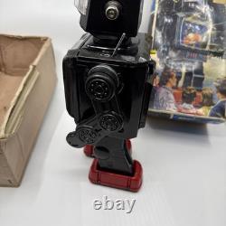 Vintage 1960s Horikawa Space Explorer 12 Tin Robot Toy Complete Withbox Japan