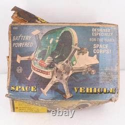 Vintage 1960s Marx Johnny Apollo Space Vehicle Moon Crawler Toy with Original Box