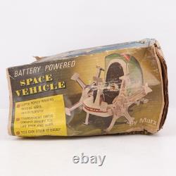 Vintage 1960s Marx Johnny Apollo Space Vehicle Moon Crawler Toy with Original Box