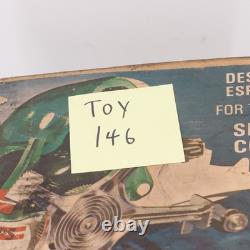 Vintage 1960s Marx Johnny Apollo Space Vehicle Moon Crawler Toy with Original Box