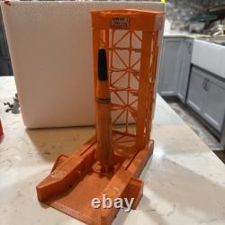 Vintage 1960s Marx Moon Base Rocket Launcher And Gantry Complete And Working