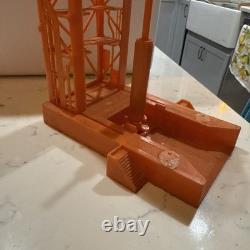 Vintage 1960s Marx Moon Base Rocket Launcher And Gantry Complete And Working