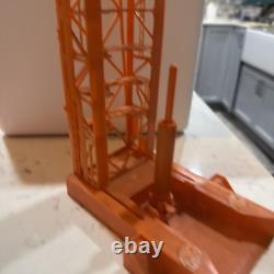 Vintage 1960s Marx Moon Base Rocket Launcher And Gantry Complete And Working