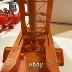 Vintage 1960s Marx Moon Base Rocket Launcher And Gantry Complete And Working