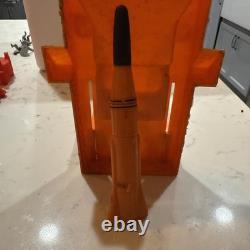 Vintage 1960s Marx Moon Base Rocket Launcher And Gantry Complete And Working