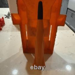 Vintage 1960s Marx Moon Base Rocket Launcher And Gantry Complete And Working