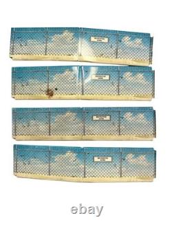 Vintage 1960s Marx Space Playset Parts Lot Rockets Supply Tower Cape K Accs