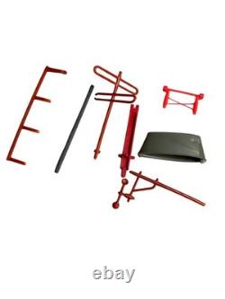 Vintage 1960s Marx Space Playset Parts Lot Rockets Supply Tower Cape K Accs