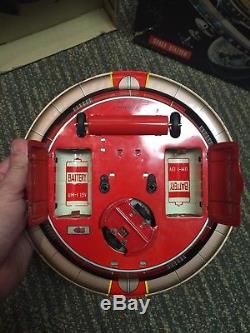 Vintage 1960s Nomira Planet Y Space Station Japan Battery Operated Toy Works