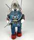 Vintage 1962 Nomura Rosko Battery Operated Astronaut Tin Toy Made in Japan