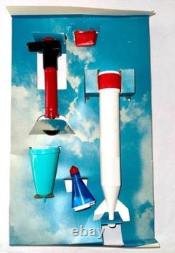 Vintage 1962 PARK'S PROJECT MERCURY Water Rocket # 510 w Friendship Capsule NMIB