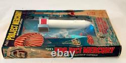 Vintage 1962 PARK'S PROJECT MERCURY Water Rocket # 510 w Friendship Capsule NMIB