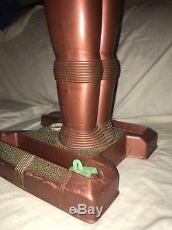 Vintage 1963 Marx Big Loo GIANT SPACE Monster Robot Toy Grail Battery Op