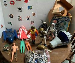 Vintage 1964 GI Joe Adventure Team Lot Freefall Pilot Diver Space Capsule Suit