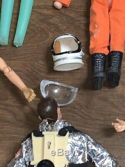 Vintage 1964 GI Joe Adventure Team Lot Freefall Pilot Diver Space Capsule Suit