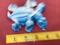 Vintage 1964 REMCO HAMILTONS INVADERS Blue 2-Headed Bug Space Spider Monster Toy